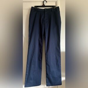Lee Womens Dark Blue Dress Pants